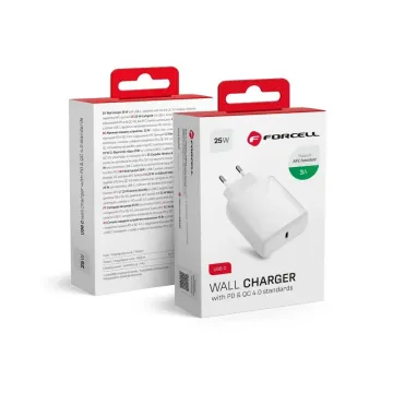 Nabíječka Forcell Wall Charger 25W PD & QC4.0