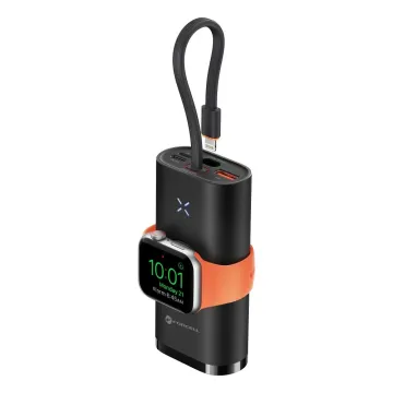 Forcell F-Energy F10K4 10000mAh Powerbanka s podporou Apple Watch, PD a QC 3.0 černá