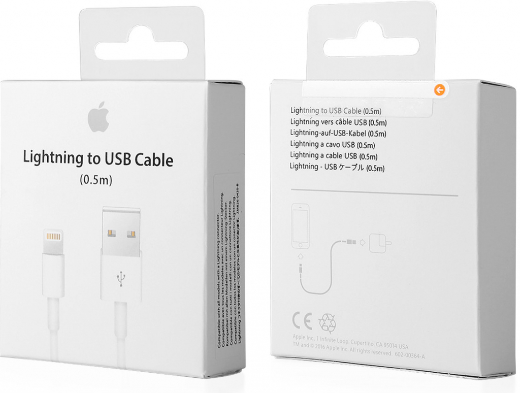 Apple USB kabel ME291ZM/A A1511 s konektorem Lightning (0,5 m) Apple USB kabel ME291ZM/A A1511 s konektorem Lightning (0,5 m)