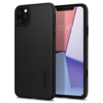 Tenké pouzdro Spigen Thin Fit Classic na Apple iPhone 11 Pro černé Tenké pouzdro Spigen Thin Fit Classic na Apple iPhone 11 Pro černé