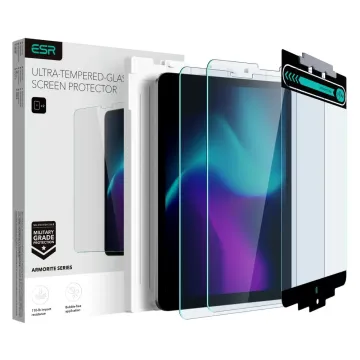 Tvrzené sklo ESR Armorite 2-Pack iPad Air 10,9 / iPad Pro 11 (2020-2022) čiré