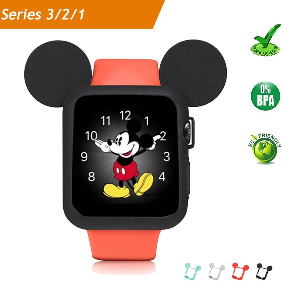 Silikonový obal Cartoon Mickey Apple Watch Series 3/2/1 (38mm) Silikonový obal Cartoon Mickey Apple Watch Series 3/2/1 (38mm)