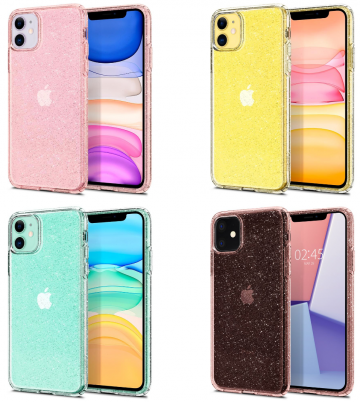 Obal Spigen Liquid Crystal Glitter na Apple iPhone 11