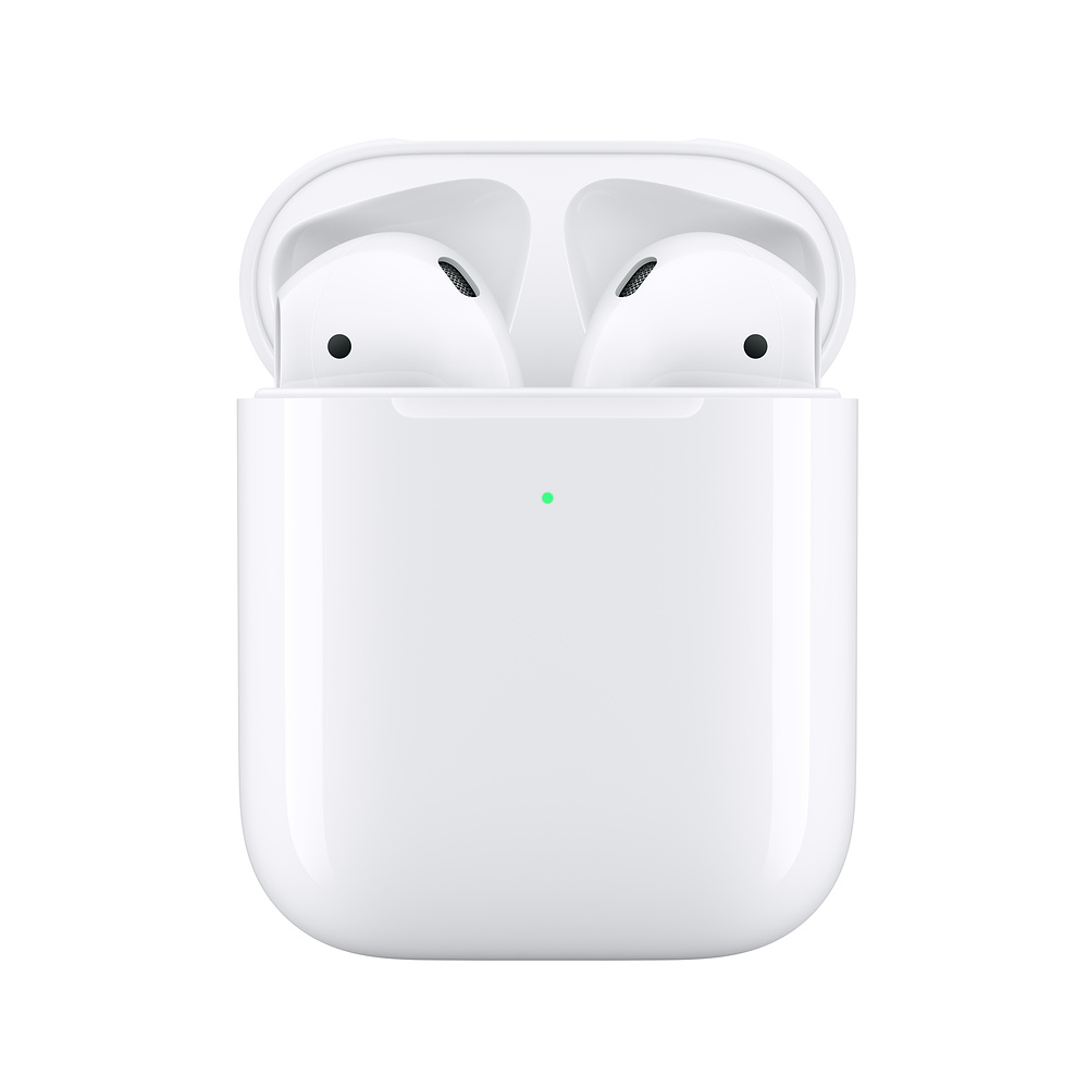 Apple AirPods (2019) MRXJ2ZM/A bezdrátová sluchátka s bezdrátovým nabíjecím pouzdrem bílá Apple AirPods (2019) MRXJ2ZM/A bezdrátová sluchátka s bezdrátovým nabíjecím pouzdrem bílá