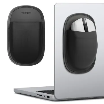 Spigen LD220 Mouse Sleeve černá kapsa na bezdrátovou myš pro notebook a tablet