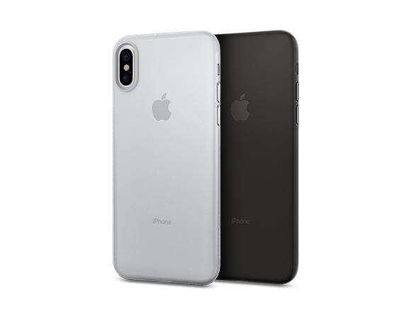 Ultra tenký kryt Spigen Air Skin pro Apple iPhone XS/X Ultra tenký kryt Spigen Air Skin pro Apple iPhone XS/X