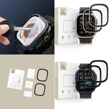 Ochranné sklo Tech-Protect Glass Ring 2-Pack Apple Watch Ultra 1/2
