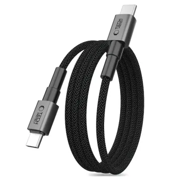 Tech-Protect UltraBoost DNA MagTwist USB-C kabel 100W 2m – Iron Grey