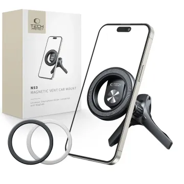 Tech-Protect N53 Stabilní MagSafe držák do ventilace, černý