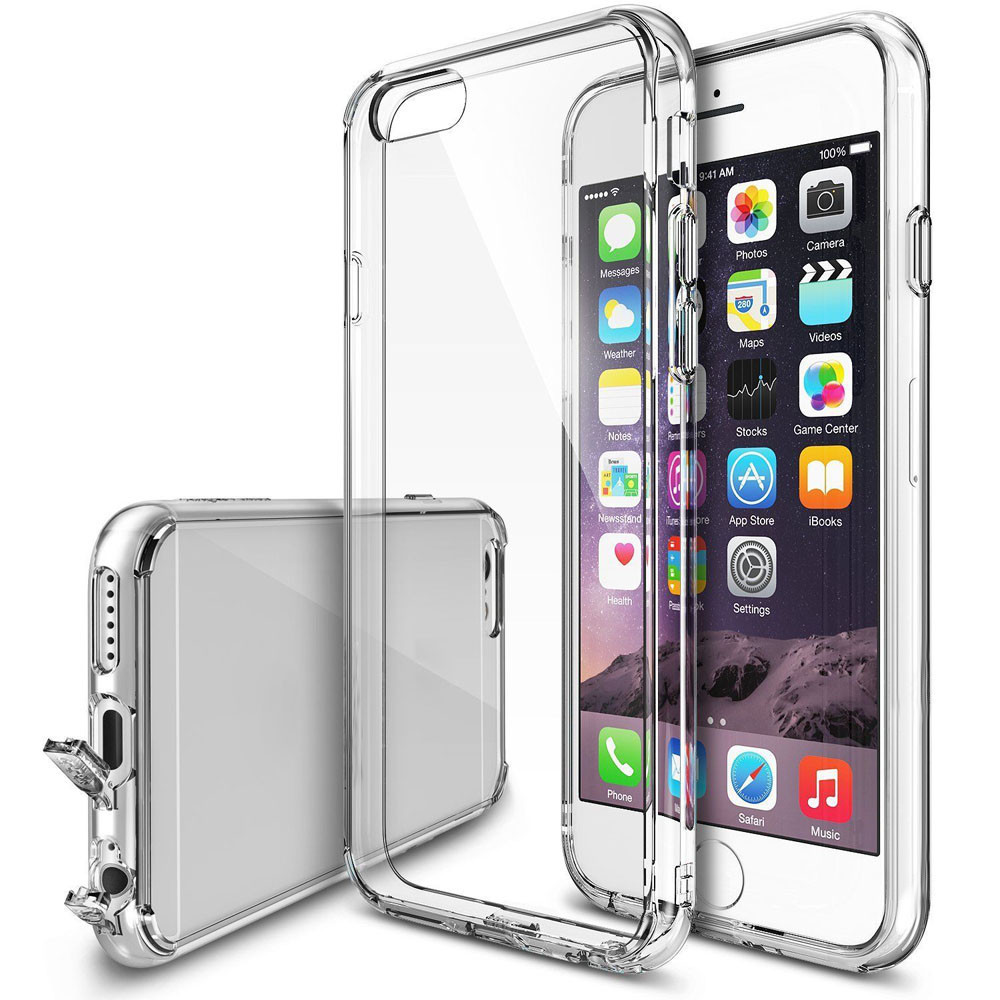 Průhledný čirý obal / kryt Ultra Slim Hybrid pro iPhone 6s / 6 Průhledný čirý obal / kryt Ultra Slim Hybrid pro iPhone 6s / 6