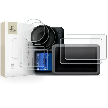 Tech-Protect Glass Fit+ sada tvrzených skel pro DJI Osmo Action 6, 2 sady