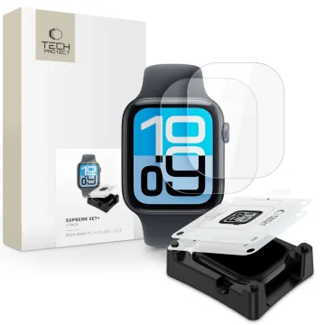 Fólie Tech-Protect Supreme Set 2-Pack Apple Watch 4/5/6 SE 1/2/3 (40mm) čirá