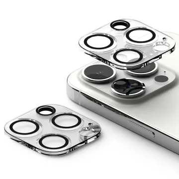 Tvrzené sklo na kameru Ringke Camera Full Cover Glass iPhone 15 Pro Max čiré