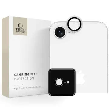 Ochrana fotoaparátu Tech-Protect Camring Fit+ iPhone 17e / 16e čirá