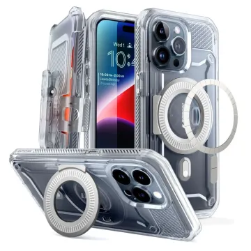 Supcase Unicorn Beetle PRO Mag Rugged iPhone 15 Pro - Čiré