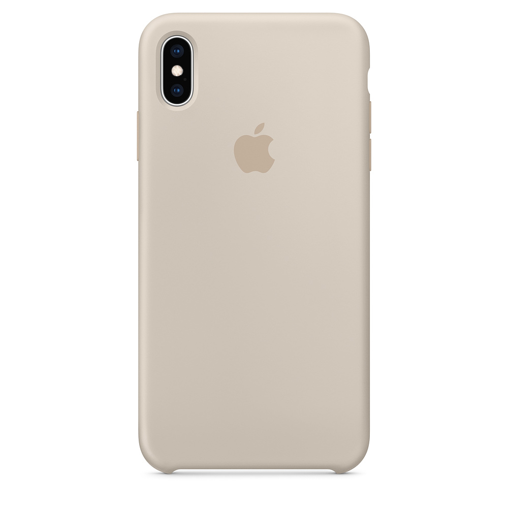 Silikonový kryt Apple Silicone Case iPhone XS Max MRWJ2ZM/A Kamenně Šedý (Stone) Silikonový kryt Apple Silicone Case iPhone XS Max MRWJ2ZM/A Kamenně Šedý (Stone)