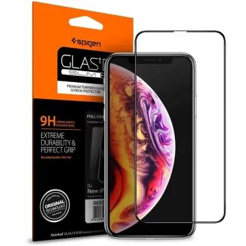 Ochranné sklo Spigen GLAS.tR SLIM HD Full Cover na displej iPhone 11 Pro/XS/X