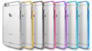 Barevný čirý kryt Ultra Slim Hybrid na iPhone 6s Plus / 6 Plus Barevný čirý kryt Ultra Slim Hybrid na iPhone 6s Plus / 6 Plus
