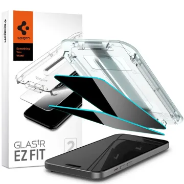 Tvrzené sklo Spigen GLAStR EZ Fit Privacy 2Pack iPhone 15 / 16