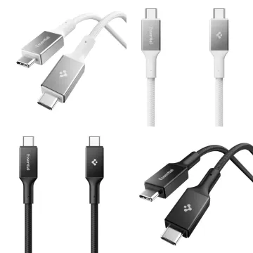 Kabel Spigen Essential EB10010CC USB-C 3.2 Gen1 100W PD E-Mark 1m