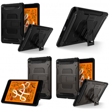 Odolný kryt Spigen Tough Armor Tech se stojánkem na Apple iPad mini (2019) Odolný kryt Spigen Tough Armor Tech se stojánkem na Apple iPad mini (2019)