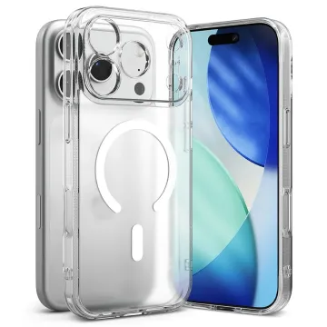 Kryt Ringke Fusion Magnetic MagSafe iPhone 17 Pro matný čirý