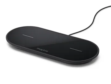 Mophie Dual Qi 2x10W Univerzální bezdrátová nabíječka - černá