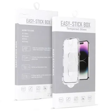 Tvrzené sklo Tel Protect Full Glue Easy-Stick Box iPhone 15