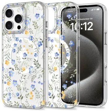 Pouzdro Tech-Protect Magmood MagSafe iPhone 16 Pro Max Spring Flowers