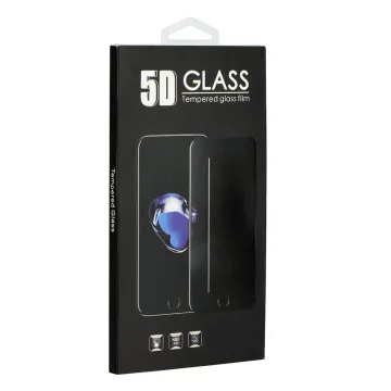 Tvrzené sklo BlackGlass na mobil iPhone 17e 16e 14 13 Pro 13 5D černé
