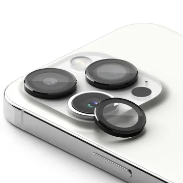 Ochrana objektivů Ringke Camera Lens Frame Glass iPhone 15 Pro černá