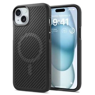 Pouzdro Spigen Core Armor MagFit s MagSafe pro iPhone 15 černé