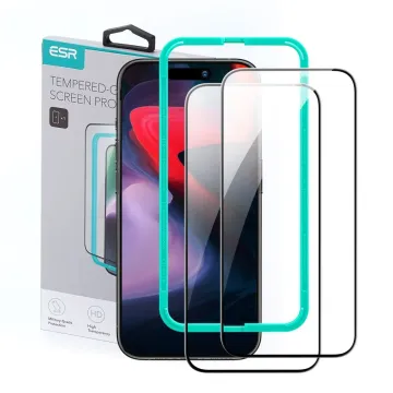 Tvrzené sklo ESR Tempered Glass 2-Pack iPhone 15…