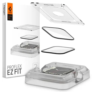 Spigen ProFlex EZ Fit 2 Pack Apple Watch Series 9/8/7 41mm [2 Pack]