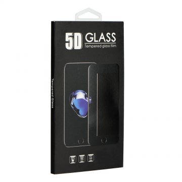 Tvrzené sklo BlackGlass na mobil iPhone 14/13 Pro/13 5D černé