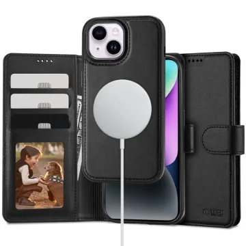 Pouzdro 2v1 Tech-Protect Wallet MagSafe iPhone 15 černé