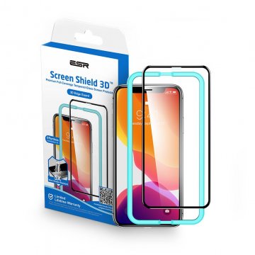 Tvrzené sklo na celý displej ESR Screen Shield 3D pro iPhone 11 Pro/XS/X Tvrzené sklo na celý displej ESR Screen Shield 3D pro iPhone 11 Pro/XS/X