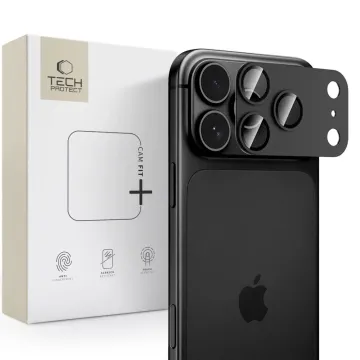 Tech-Protect Camfull Fit+ ochrana fotoaparátu pro iPhone 18 Pro, černá