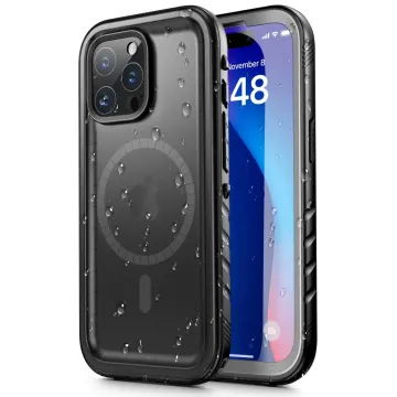 Vodotěsné pouzdro Tech-Protect SHELLBOX MagSafe IP68 iPhone 15 Pro černé