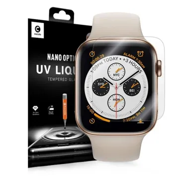 Ochranné tvrzené sklo Mocolo Nano Optics UV Liquid Tempered Glass Apple Watch Series 4/5/6/SE (40mm)