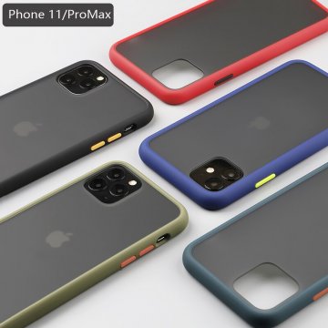 Matný kryt Vennus Color Button Bumper na Apple iPhone 11 Pro Max Matný kryt Vennus Color Button Bumper na Apple iPhone 11 Pro Max