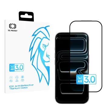 Tel Protect 10X AR 3.0 AntiReflective Titanium Glass iPhone 17 Pro