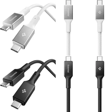 Kabel Spigen Essential EB10015CC USB-C 5Gbps USB 3.2 Gen1 100W 4K 1,5m