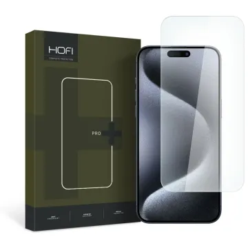 Tvrzené sklo Hofi Glass Pro+ iPhone 15 čiré