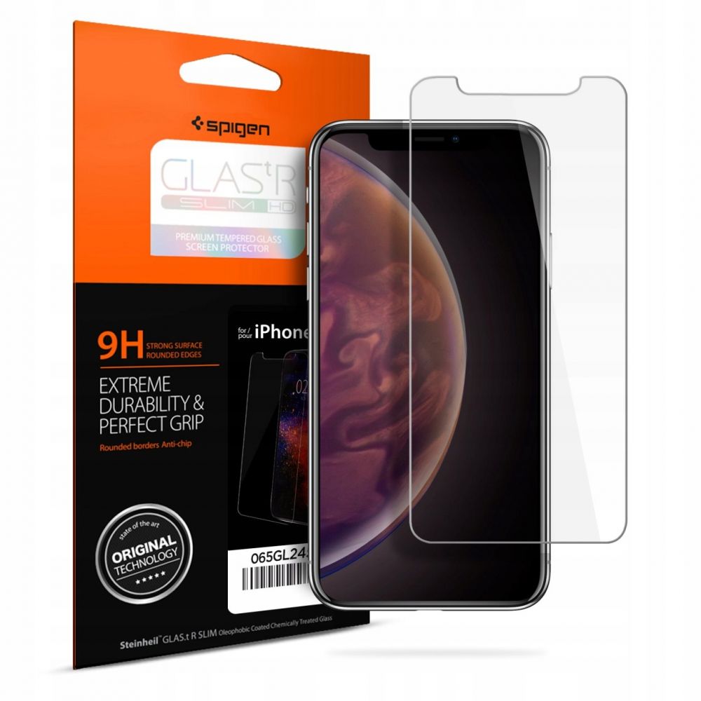 Ochranné sklo Spigen GLAS.tR SLIM HD na Apple iPhone 11 Pro Max / XS MAX Ochranné sklo Spigen GLAS.tR SLIM HD na Apple iPhone 11 Pro Max / XS MAX