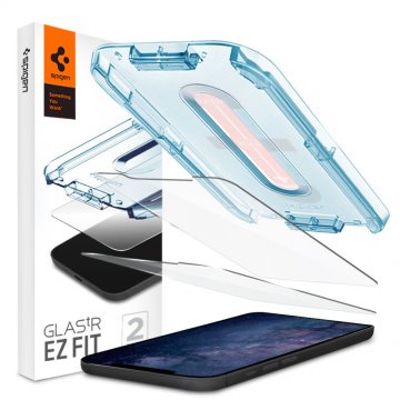 Spigen GLAStR EZ FIT iPhone 12 Pro/12 [2 Pack]