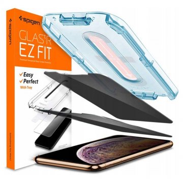 Privátní ochranné sklo Spigen GLAS.tR Align Master Privacy na iPhone 11 Pro/XS/X Privátní ochranné sklo Spigen GLAS.tR Align Master Privacy na iPhone 11 Pro/XS/X