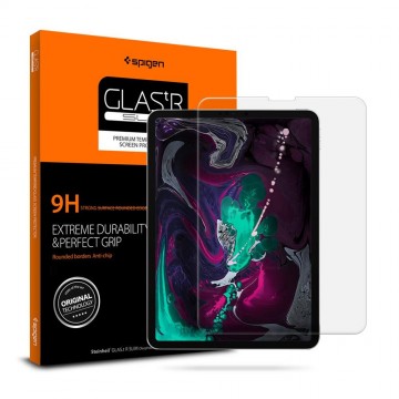 Tvrzené sklo Spigen GLAS.tR SLIM na Apple iPad Pro 11 Tvrzené sklo Spigen GLAS.tR SLIM na Apple iPad Pro 11