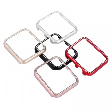 Kovový ochranný rámeček DIAMOND na Apple Watch Series 3/2/1 (42mm) Kovový ochranný rámeček DIAMOND na Apple Watch Series 3/2/1 (42mm)