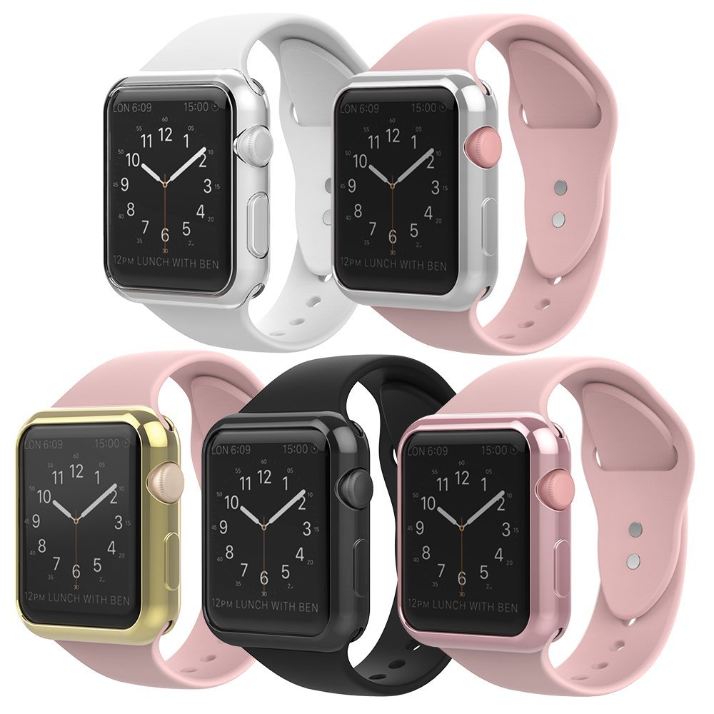 Silikonový kryt RING na Apple Watch Series 3/2/1 (38mm) Silikonový kryt RING na Apple Watch Series 3/2/1 (38mm)